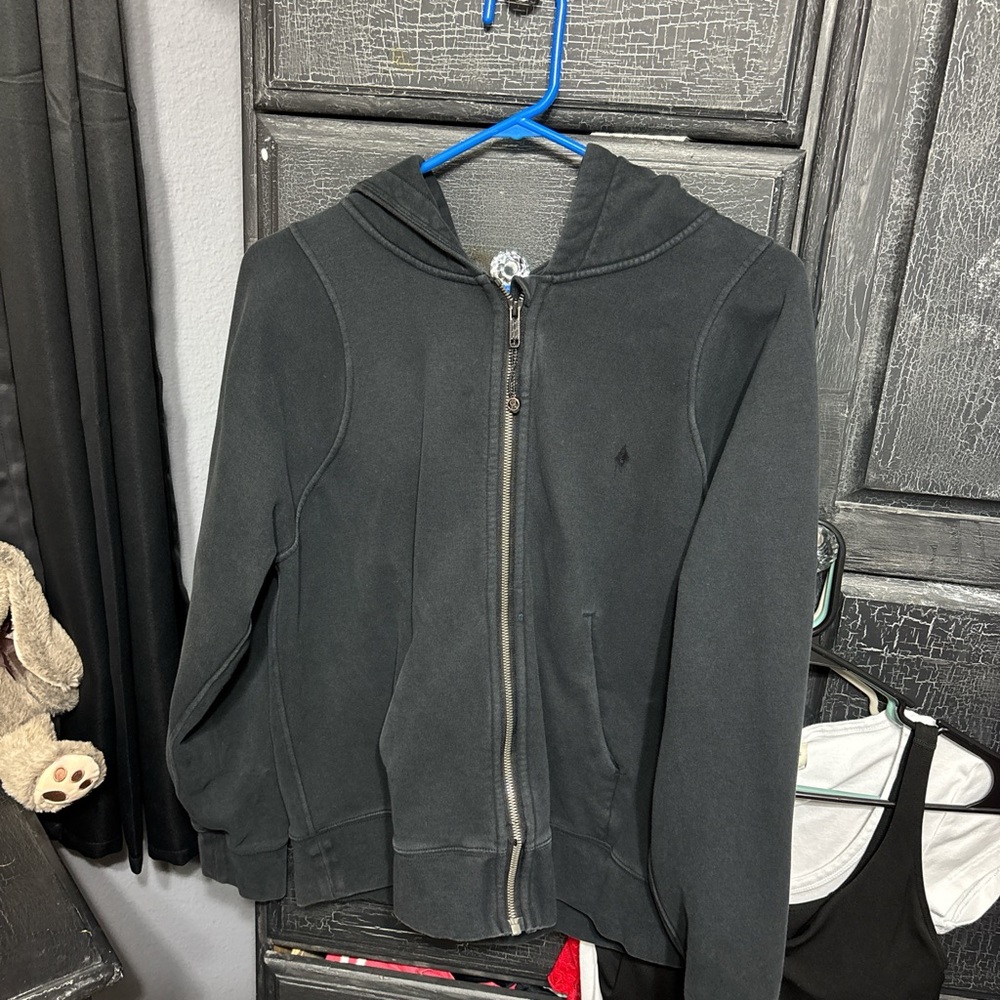lululemon athletica Black Zip-Up Hoodie Sweatshirt